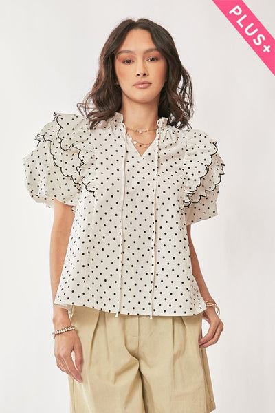 Plus Size Blusa Frances