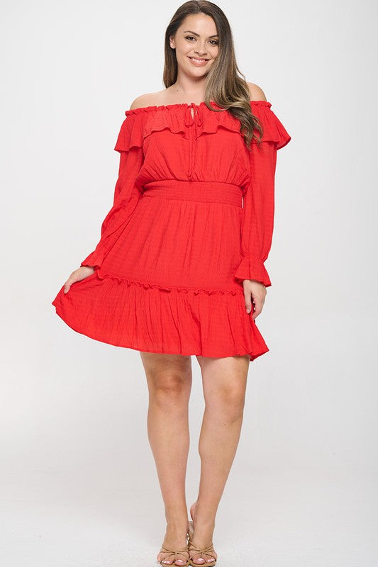 Plus Size Vestido Sandra