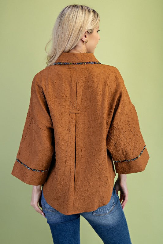 Blusa Atlas Camel
