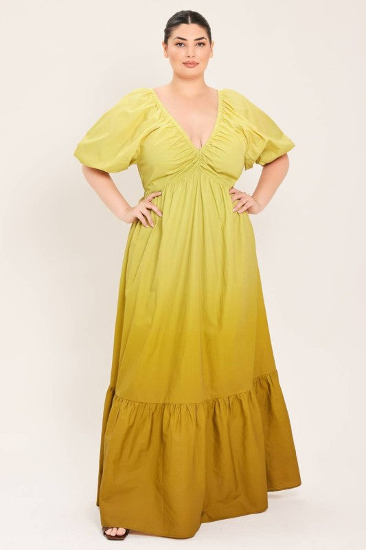 Plus Size Vestido Elsa