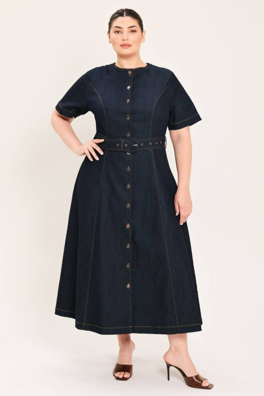Plus Size Vestido Mela