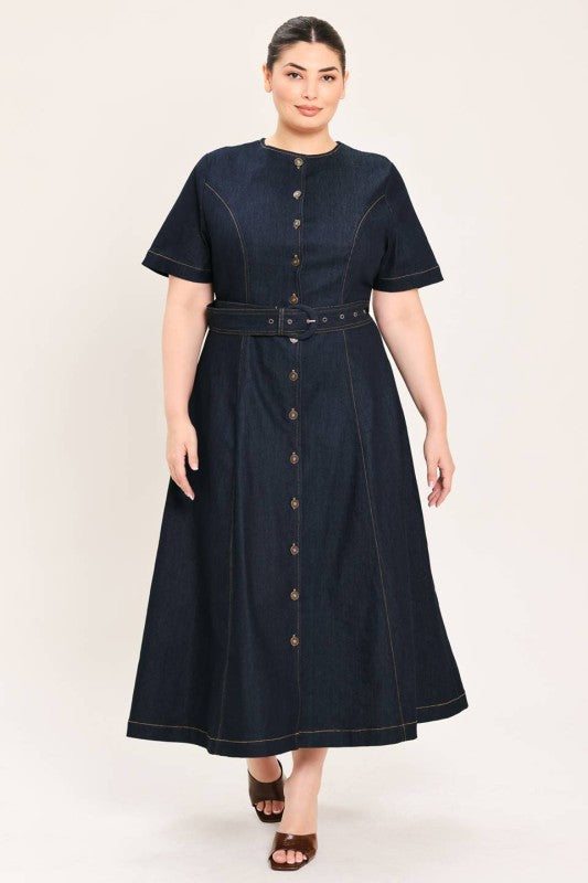 Plus Size Vestido Mela