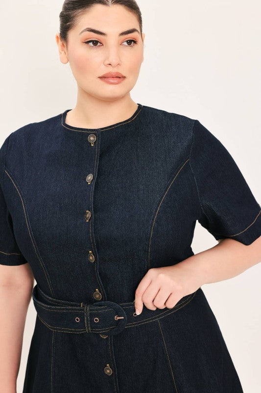 Plus Size Vestido Mela