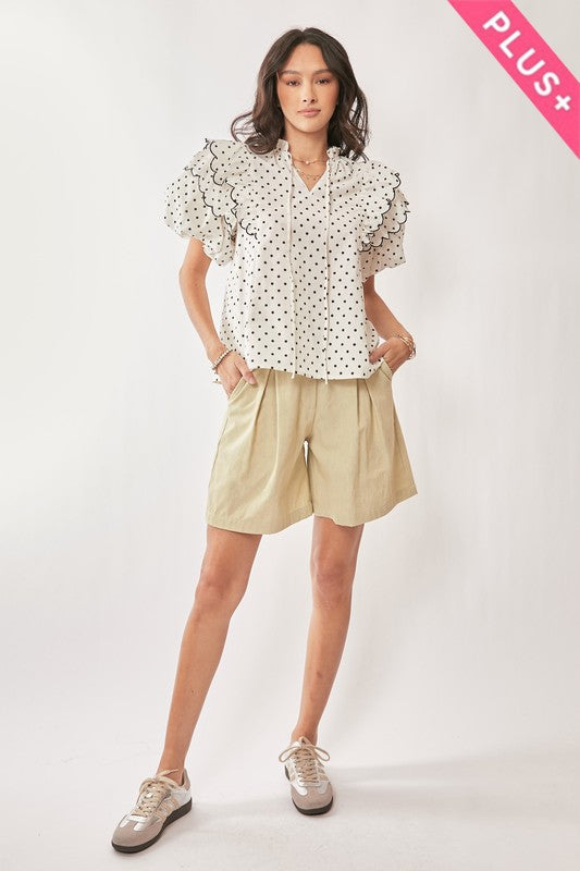 Plus Size Blusa Frances