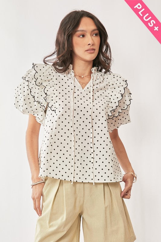 Plus Size Blusa Frances