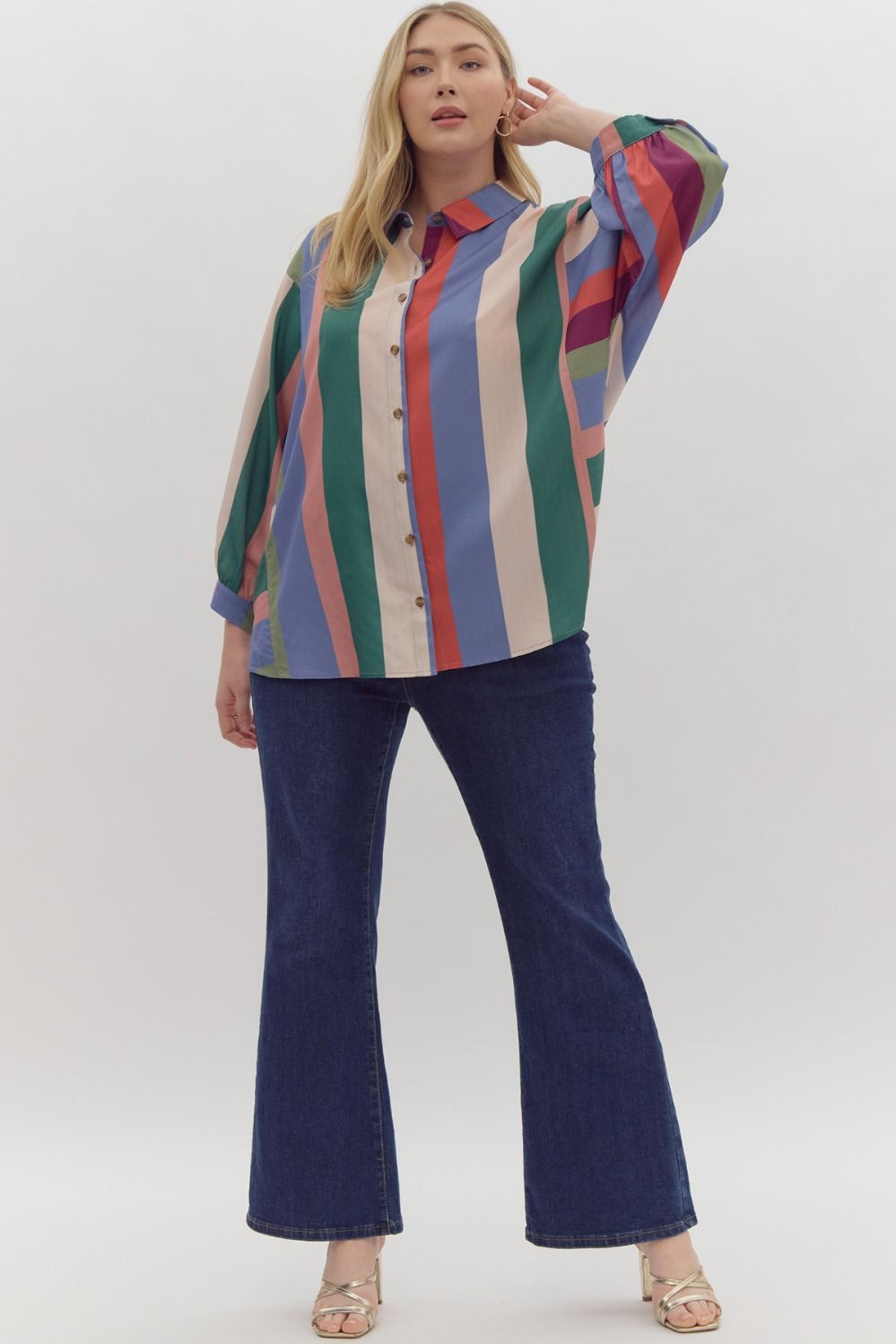 Plus Size Blusa Caroline