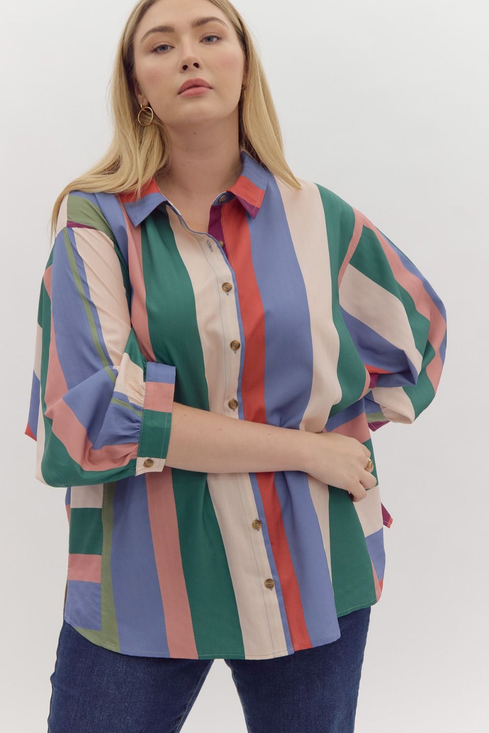 Plus Size Blusa Caroline