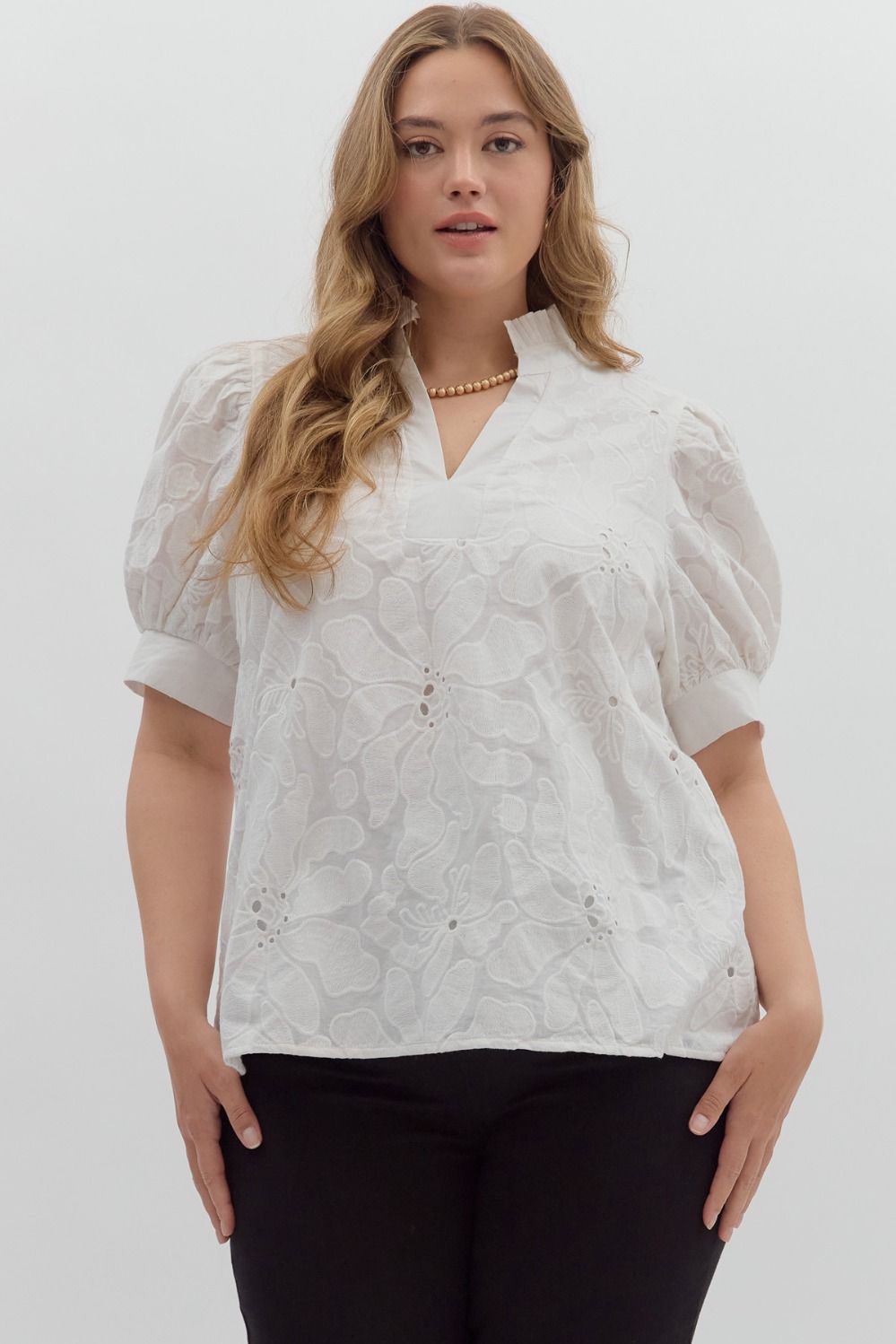 Plus Size Blusa Daisy