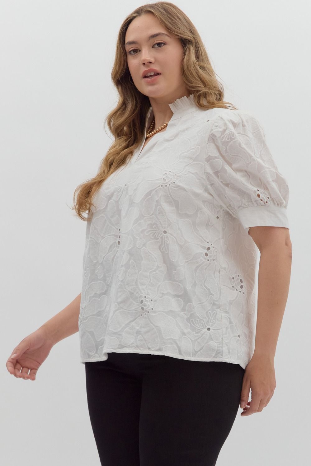 Plus Size Blusa Daisy