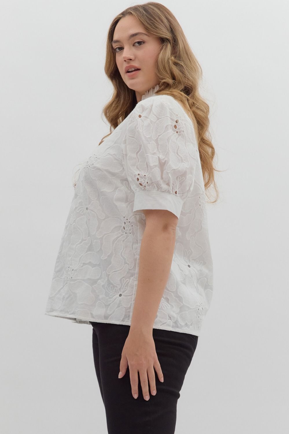 Plus Size Blusa Daisy